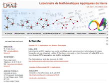 Tablet Screenshot of lmah.univ-lehavre.fr